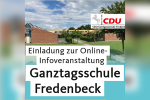 Infoveranstaltung Ganztagsschule Fredenbeck